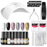 ROSALIND Professional Manicure Set For Nail Art Design LED/UV Lamp