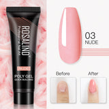 ROSALIND 15ml Poly Nail Gel 11 Hot Sale Fashion Colors Quick Builder Extension