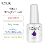ROSALIND Nail Primer Gel Bright For Nail Art Design LED/UV Lamp