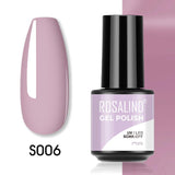 ROSALIND 5ml Soak Off Gel Polish Bright For Nail Art Design LED/UV Lamp