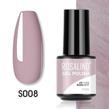 ROSALIND 5ml Soak Off Gel Polish Bright For Nail Art Design LED/UV Lamp