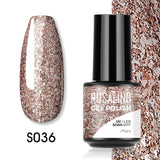 ROSALIND 5ml Soak Off Gel Polish Bright For Nail Art Design LED/UV Lamp