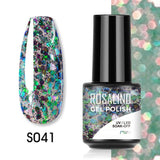 ROSALIND 5ml Soak Off Gel Polish Bright For Nail Art Design LED/UV Lamp