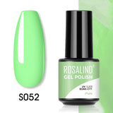 ROSALIND 5ml Soak Off Gel Polish Bright For Nail Art Design LED/UV Lamp