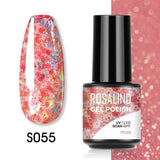 ROSALIND 5ml Soak Off Gel Polish Bright For Nail Art Design LED/UV Lamp