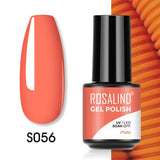ROSALIND 5ml Soak Off Gel Polish Bright For Nail Art Design LED/UV Lamp
