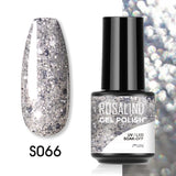ROSALIND 5ml Soak Off Gel Polish Bright For Nail Art Design LED/UV Lamp