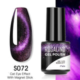 ROSALIND 5ml Soak Off Gel Polish Bright For Nail Art Design LED/UV Lamp