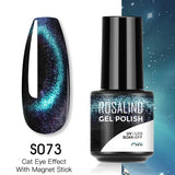 Rosalind Cat Eye Nail Polish 5ml Lamp Cured Shine Gel Polish