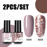 ROSALIND 5ml Soak Off Gel Polish Bright For Nail Art Design LED/UV Lamp