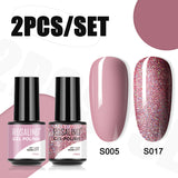 ROSALIND 5ml Soak Off Gel Polish Bright For Nail Art Design LED/UV Lamp
