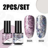 ROSALIND 5ml Soak Off Gel Polish Bright For Nail Art Design LED/UV Lamp