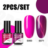 ROSALIND 5ml Soak Off Gel Polish Bright For Nail Art Design LED/UV Lamp