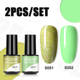 ROSALIND 5ml Soak Off Gel Polish Bright For Nail Art Design LED/UV Lamp
