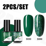 ROSALIND 5ml Soak Off Gel Polish Bright For Nail Art Design LED/UV Lamp