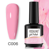 ROSALIND 40 colors 15ml Soak Off Gel Polish Bright For Nail Art Design LED/UV Lamp