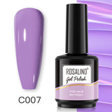 ROSALIND 40 colors 15ml Soak Off Gel Polish Bright For Nail Art Design LED/UV Lamp