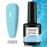 ROSALIND 40 colors 15ml Soak Off Gel Polish Bright For Nail Art Design LED/UV Lamp