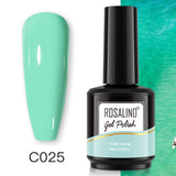 ROSALIND 40 colors 15ml Soak Off Gel Polish Bright For Nail Art Design LED/UV Lamp