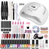 ROSALIND Professional Manicure Set Gel Polish Set For Nail Art Design LED/UV Lamp