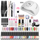 ROSALIND Professional Manicure Set Gel Polish Set For Nail Art Design LED/UV Lamp