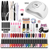 ROSALIND Professional Manicure Set Gel Polish Set For Nail Art Design LED/UV Lamp