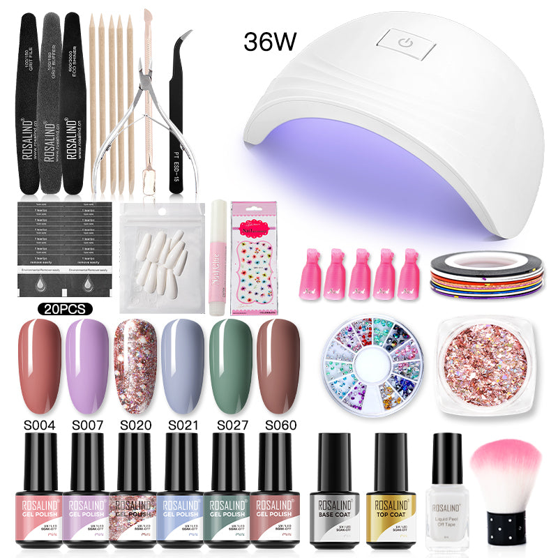 Beetles Halloween Special Limited Edition Gel Nail Polish Starter Kit with U  V LED Light and Base Gel Top Coat, Soak Off Gel Polish with Mini Nail Lamp  Nail Fil… in 2023 |