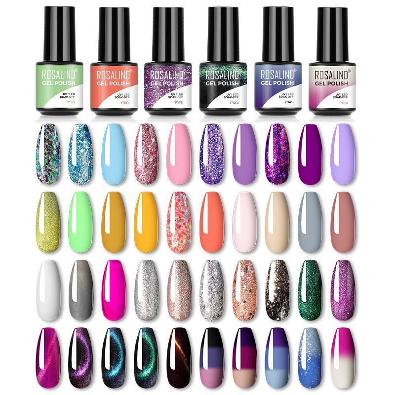 Buy VENALISA Gel Nail Polish Set 60 Colors VENALISA Gel Nail Polish Kit  with Color Card Glossy-Matte Top Coat Base Coat,UV LED Soak Off Gel Nail  Polish Enamel Starter Manicure Gift Set