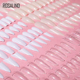 Rosalind 10 Pcs 10 Sizes Long False Nails for Coffin Ballerina Stiletto Nails Art