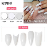 Rosalind 10 Pcs 10 Sizes Long False Nails for Coffin Ballerina Stiletto Nails Art