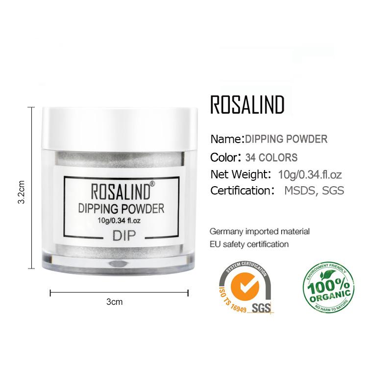 Rosalind 10g Dipping Powder Nail starter Professional Manicure