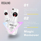 Rosalind 15ML Soak-Off Magic Remover Nail Gel Base Top Coat