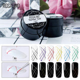 Rosalind 5ML Colorful Paint Design Nail Art Drawing Gel for Line Spider Gel