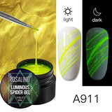 Rosalind 5ML Luminous Spider Gel for Paint Decor Line Nail Art Manicure Gel