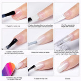 Rosalind Fiber Glass Nails Extenstion 20Pcs/Lot
