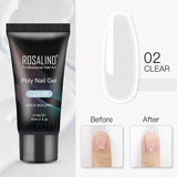 Rosalind Rosalind Poly Gel Nail Vernis Long-Lasting Nail Polish 30ML 11 Colors