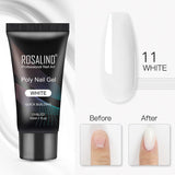 Rosalind Rosalind Poly Gel Nail Vernis Long-Lasting Nail Polish 30ML 11 Colors