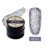 Rosalind Rosalind Shiny Diamond Nail Gel 8 Colors 5ML Gliter Nail Polish